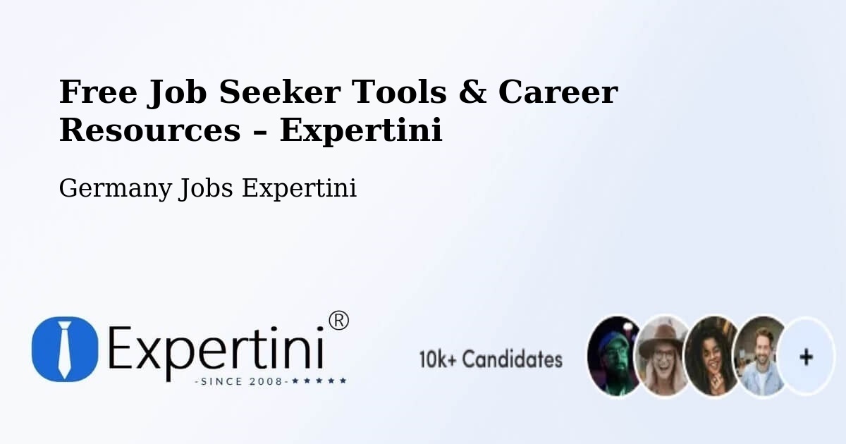 Free Job Seeker Tools & Career Resources – Eggenfelden - Eggenfelden, Germany Jobs Expertini